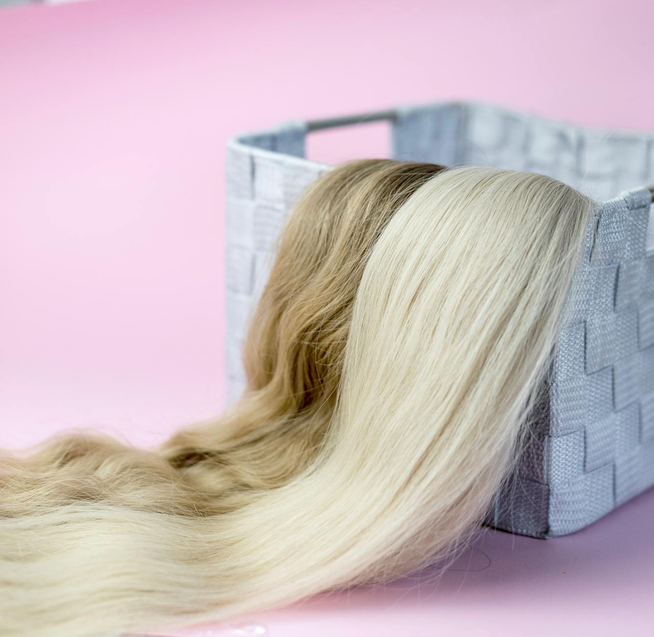 Tape-in hair extensions at Viselli Salon